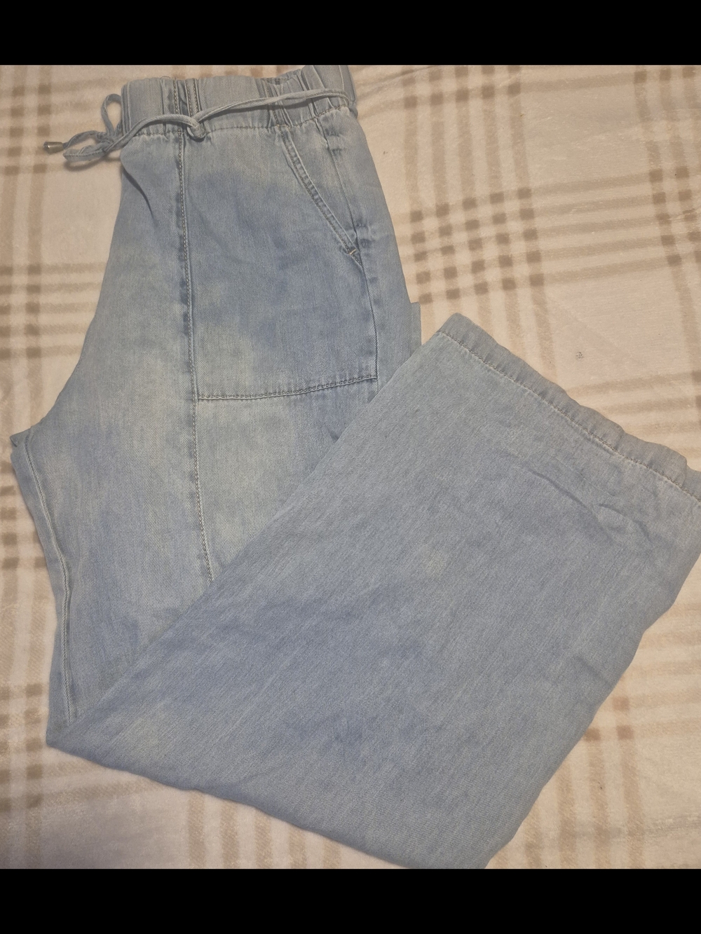 Kensie Light Blue Boyfriend Jogger Jeans
